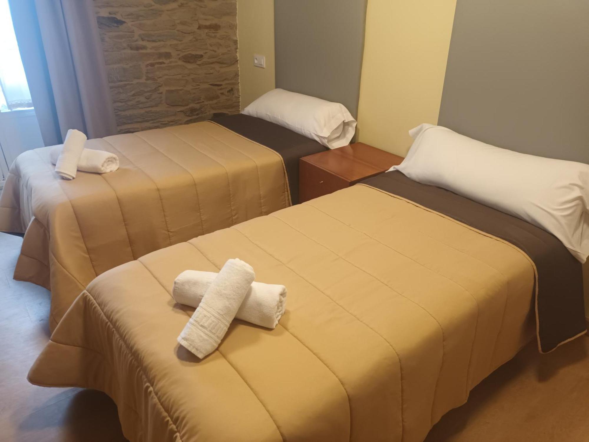 Apartamento Cafe Teatro Arzua Ngoại thất bức ảnh